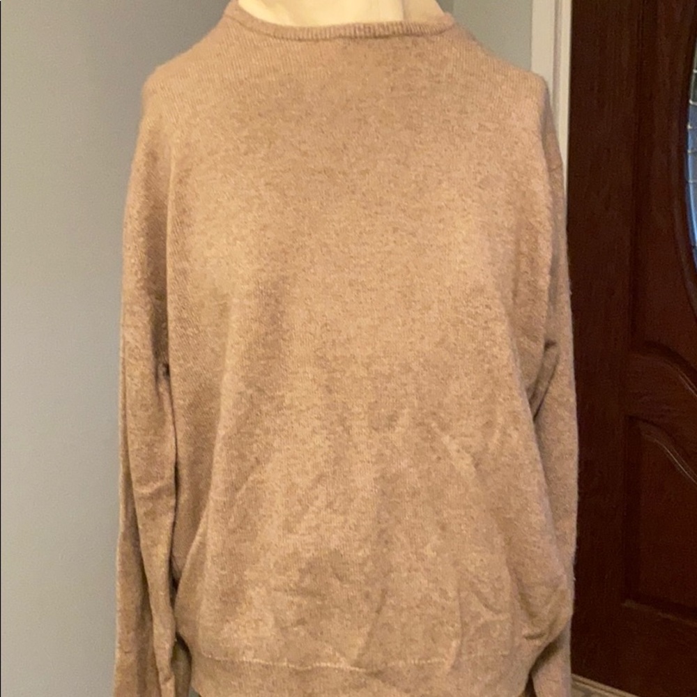 Men’s designer  crew neck cashmere sweater